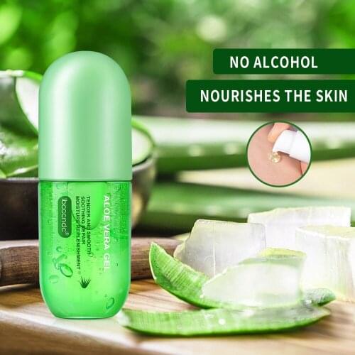 Natural Aloe Vera Gel Smooth Sun Repair Hydrating Whitening Cream Face Cream Acne Moist Acne Treatment Skin Care 50ml