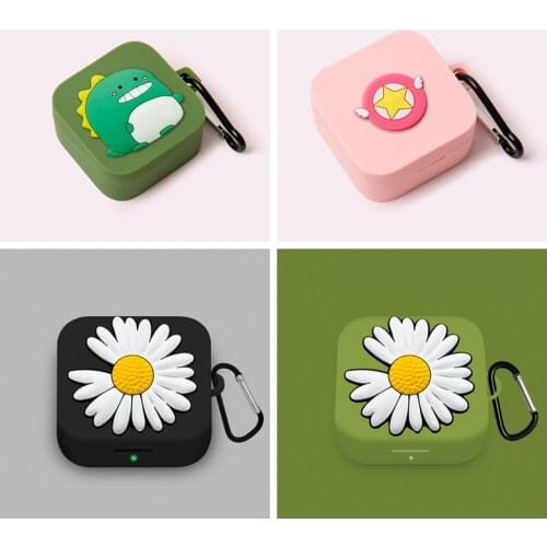 For Xiaomi Air2 SE Case Non-slip Silicone Cover Daisy Flower / Cute cartoon Earphones Case for Xiaomi AirDots Pro 2 SE Cover