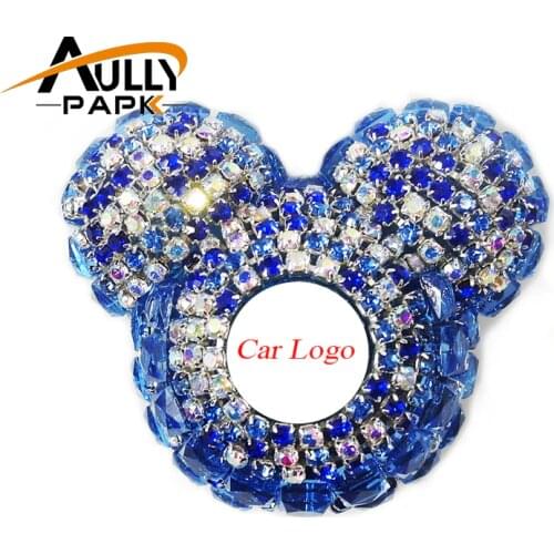 Custom Car Logo perfume Diamond Air conditioner Outlet clip decoration Car Air Freshener Car Styling Lady Perfumes 100 Original