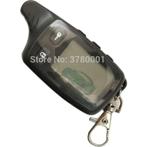 10PCS TW-9010 LCD Remote Control For 10 PCS Tomahawk TW9010 Tomahawk Two way car alarm system Russian Tomahawk TW 9010 keychain