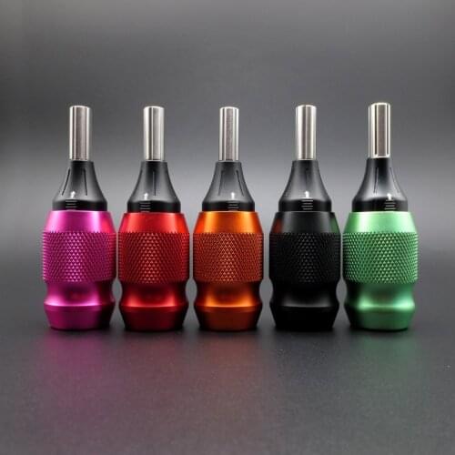 Adjustable Tattoo Grips for Cartridge Needles