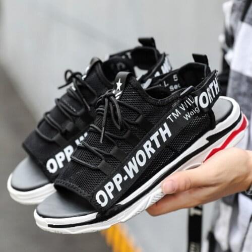 Sandals for Men Outdoor Non-slip Men Casual Shoes Summer Light Breathable 2020 Sandals Fashion Mens Beach Shoes Zapatos