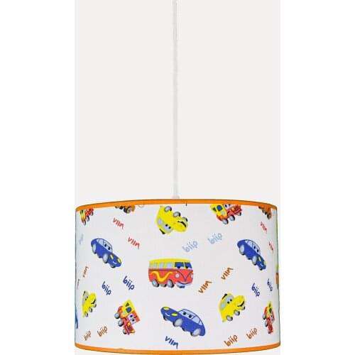 Senay Lightning, Children Room Roller Fabric Chandelier-Car