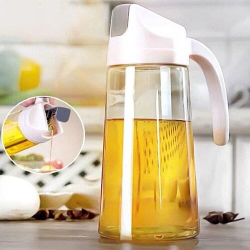300/600/630Ml Kitchen Oil Pot Glass Oil Storage Bottle Vinegar Seasoning Bottle Condiment Dispenser Storage Jar Cocina Gadgets