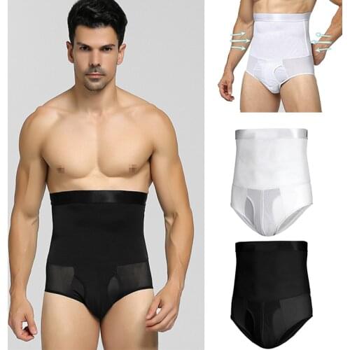 Men Slimming Underpants Body Shapers Waist Trainer Corset Modeling Waist Control Panties Underwear Slimming Belt Sweat Shapewear