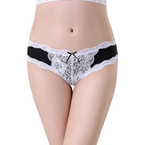 Ladies Sexy Lace Thong Low-waist Womens' Underwear Sexy Layies Lace panties