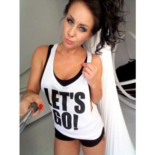 2020 HOT Elegant Sexy Women Tank Top Summer Loose Gym Sport Vest Workout Tank Tops Fitness Tops High Quality