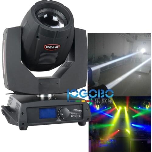 3x Flight Case + 6x Professional Beam 200 5R Moving Head Beam Spot Gobo Light DMX Sharpy Stage Concert Band Disco DJ Lighting