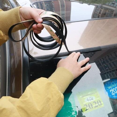 3M Car Rubber Seal Front Rear Windshield Sunroof Seal Strips for Volkswagen vw POLO Tiguan Passat CC Golf GTI R20 R36 EOS Sciro
