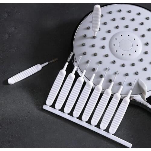 BalleenShiny Reusable Bottle Tube Brushes 10/20/30Pcs Shower Head Cleaning Brush Nylon Bottle Pipe Cleaner