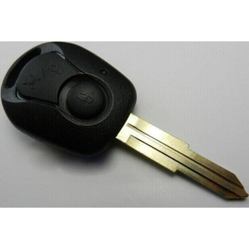 New 2 Buttons Remote Key Case Shell FOB For Ssangyong Actron Kyron RextonUncut Blade Key Cover Replacement with logo