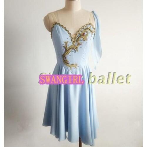 Cupid danc skirts pink peach fairy professional dance dresses adult blue cupid dance costume SB0016