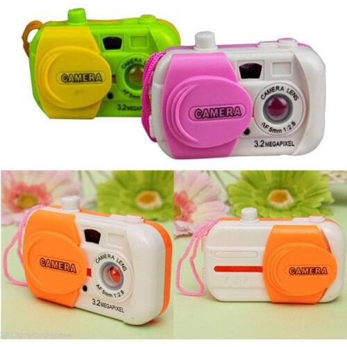 Color Ranom Camera Toy Projection Simulation Kids Digital Camera Toy Take Photo Children Educational Plastic Gift For Baby
