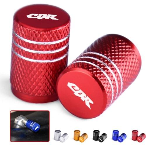 For Honda CBR125 250 250R CBR600 F2 F3 F4 F4i Motorcycle Tire Valve Stem Caps Bolt-in Aluminum Theftproof Valve Caps