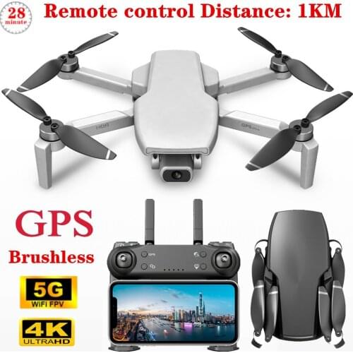 GPS Drone 4K HD Camera Drone 5G WiFi FPV Drone Brushless flight 28 minutes Rc Helicopter Quadcopter Selfie Dron RC Toys Gifts