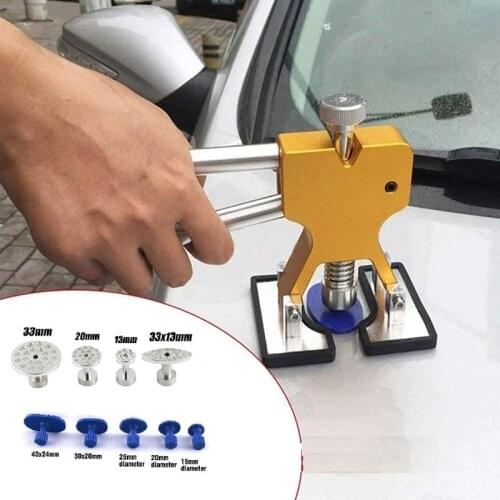 Paintless Dent Repair Tool Dent Removal Glue Puller suction cup Hand Tool Set Toolkit car dent repair tool set