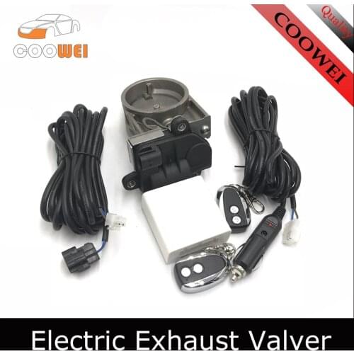 2.0" 2.36" 2.5" 2.75" 3.0" Newest Style Exhaust Valve Flap Control +Electric Control Box For Exhaust Catback Downpipe Multi size