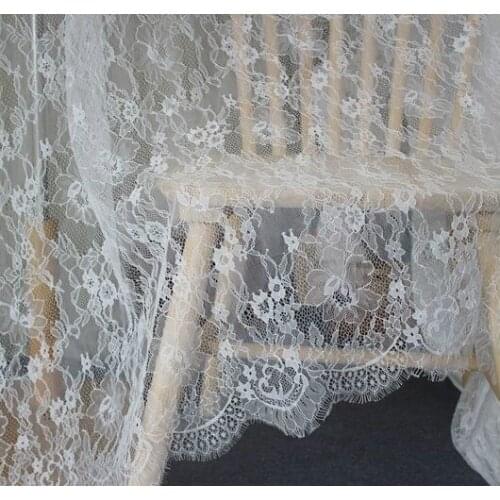 Lace dress net yarn trimming skin-friendly high-end perspective DIY handmade design wedding materials