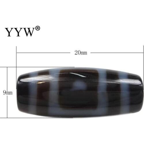 20x9x3mm Star Natural Tibetan Dzi Beads For Making Diy Jewelry Bracelet Necklace Oval Star& Two Tone Tibetan Dzi Beads For Women