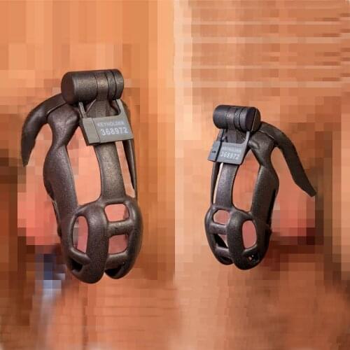 2021 New Design Air Lock Pin For Cobra Cock Cage with 5pcs Plastic One-time Code Lock Chastity Device Accessories Lock Sex Toys