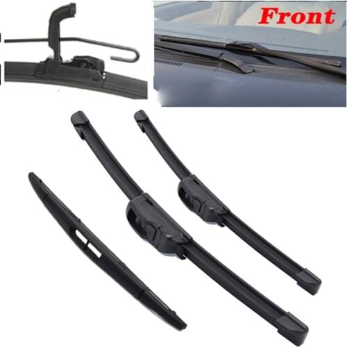 Car Front & Rear windshield wipers wiper Windscreen Front Window wipers blades For GMC Yukon XL 1500 Yukon XL 2500 2009-2013