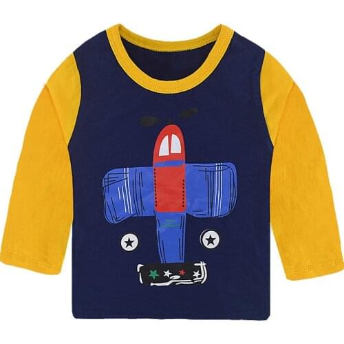 ZWY1372 Baby Girls Sweatshirts Autumn Spring Childrens Hoodies Cotton Toddler Boy Long Sleeve Sweater Kids T-shirt Clothes