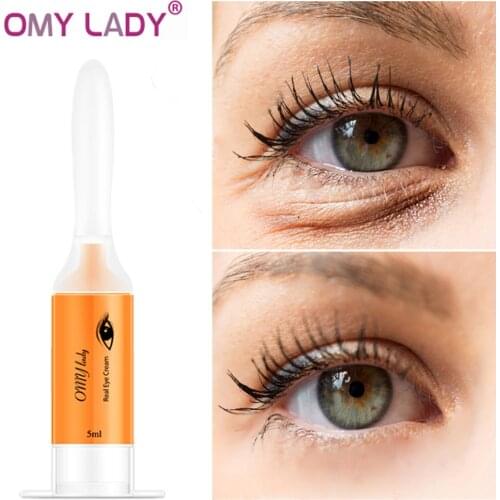 OMY LADY Instant Remove Eye bags Cream Anti Puffiness Serum Dark Circles Anti-Aging Anti-Wrinkles Lift Firm Brighten Skin Care
