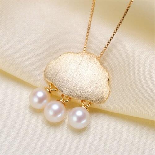 S925 Sterling Silver Screw Eye Pin Bail Top Drilled Beads End Cap For DIY Pearl Charm Pendant Connectors Jewelry Making