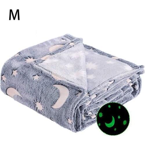 Magic Blanket children luminous glow fluorescent corals top cloth flannel Blanke H58C