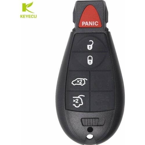 KEYECU New Replacement Keyless Entry Remote Control Key Fob For JEEP Commander & Grand Cherokee M3N5WY783X WITH TRUNK & GLASS