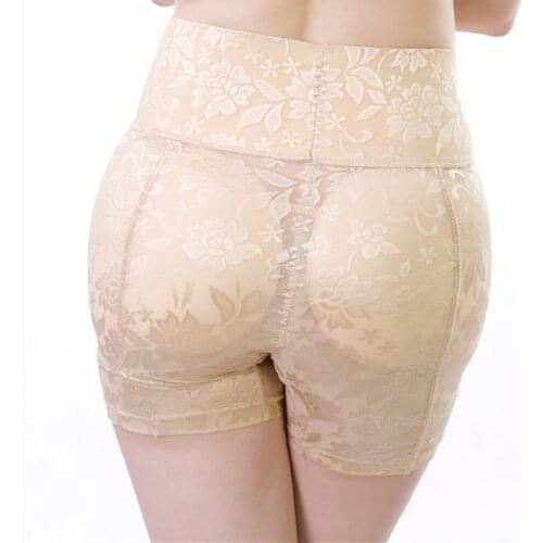 Crossdresser Transgender Breast Forms Underwear Sexy Briefs Padded Butt Hip Enhancer Panties Lady Butt Lifter