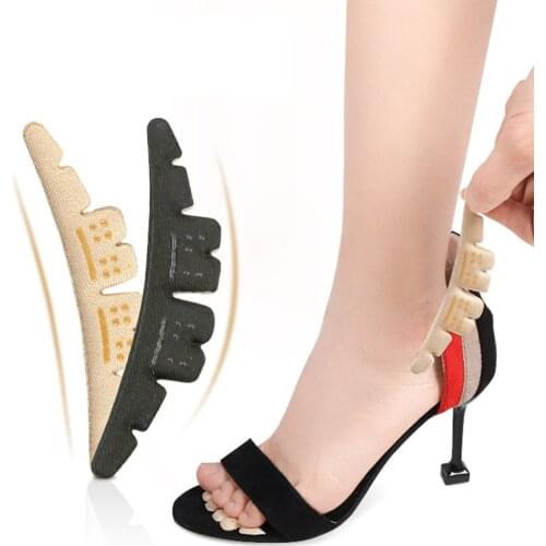 1Pair New Women Gel Silicone Forefoot Pad Lady high heels Sandals Shoes Anti-Slip Insoles Inserts Shoes Accessories