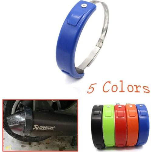 Motorcycle accessories Silencer/Exhaust Oval Exhaust Orange Protector For BMW F800GS F700GS F650GS F800 R/GT/ST