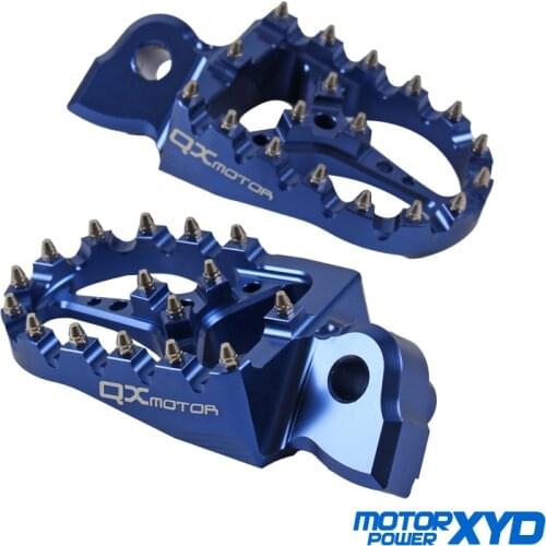 Motorcycle aluminum CNC Foot Pegs Pedals Rests Footpegs Footrest Fit For YAMAHA yz 125 250 yz125 yz85 yz450f wr450f wr250f dirt