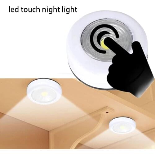 COB LED Under Cabinet Light Self Adhesive Wireless Wall Lamp Wardrobe Cupboard Drawer Closet for Bedroom Kitchen Night Light