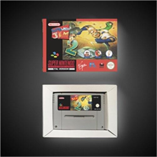 Earthworm Jim 2 - EUR Version Action Game Card with Retail Box