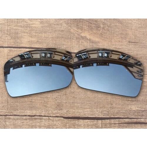 Vonxyz Chrome Mirror Polarized Replacement Lenses for-Oakley Oil Drum Frame