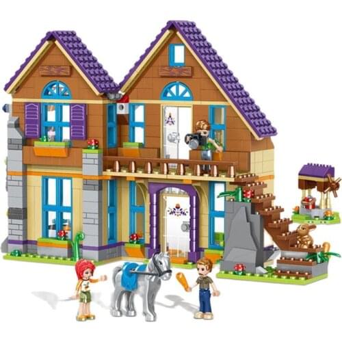 SX3020 Girl Series Princess Mia Villa Castle Building Blocks Children Educational Kid Toys Compatibility Legolys Friends 11204