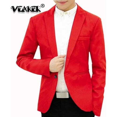 Modis Mens Blazer Suit business Slim Jackets Coat Fashionable male Suit Blazer white/black/grey 9 colors 3XL 2018 autumn new