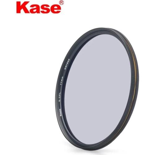 Kase 49 52 58 62 67 72 77 82mm G-CPL Multilayer Coating Anti-Shock UV Cut Circular Polarizer Filter