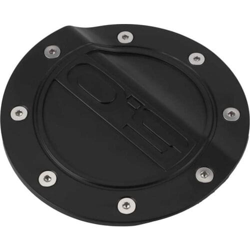Fuel Door Cover Guard Fuel Filler Cap ABS Gas Tank Door Cover 6.6Inch Fuel Door Cover for Car for Ford Mustang All Model