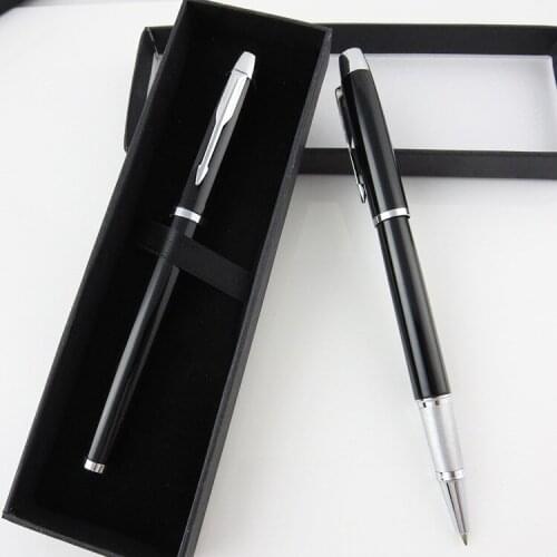 QSHOIC Metal metal ballpoint pen business gift pen for man office stationery gift pen set high quality thanksgiving day gift