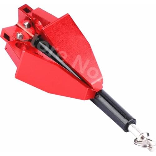 RC Cars Metal Foldable Heavy Duty Rescue Hook Trailer Anchor Winch Anchor For 1/10 RC Crawler Car 4WD TRX4 Axial SCX10 90046 D90