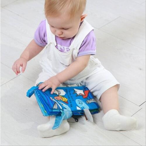 Montessori Toys Baby Early Learning Educational Materials Cloth Book Children Intelligence Development Kids Life Skill Training