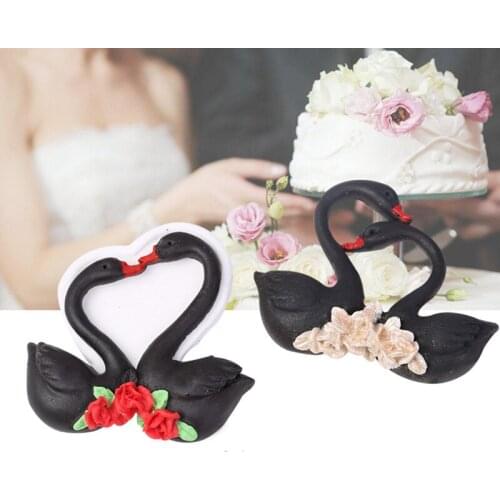 Cartoon Swan Silicone Mold Fondant Mould Cake Decorating Tools Chocolate Gumpaste Mold Sugarcraft Kitchen Accessories