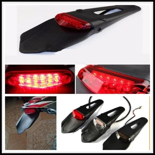 New Motorcycle dirtbike Fender Mudguard Brake Stop Rear Tail Light lamp for KTM 250EXCR 300XCW 300EXC 300XC 350SXF XCF XCFW