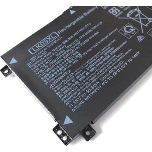 New laptop LK03XL replacement Battery for HP ENVY X360 15-bp103TX(2SL65PA) Envy X360 15-BP103UR Envy X360 15-BP104NB