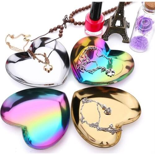 Heart Shaped Storage Tray For Fruit Jewelry food preservation Display Tray kitchen Home Decor accessories Storage Serving tray