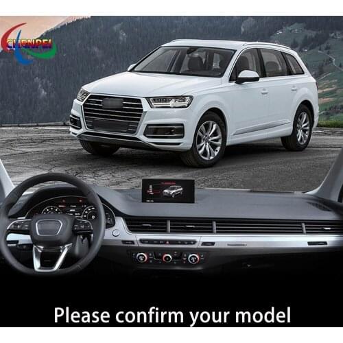 Anti-Slip Anti-UV Mat For Audi Q7 4M 2016-2019 Dashboard Cover Pad Dashmat Protect Sunshield Pad Car Accessories