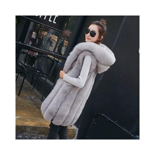 QINGXIANG Women's Hooded Vests